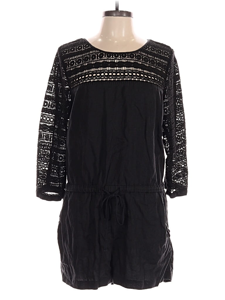 Pre-owned Lou & Grey Romper In Black