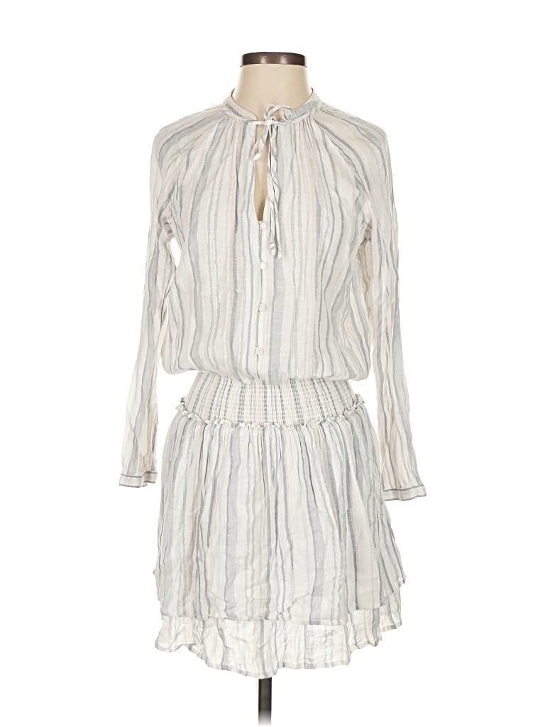 Pre-owned Rails Casual Dress In White