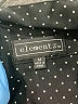 Elementz Polka Dots Black Long Sleeve Blouse Size M - photo 7