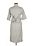 Index Solid Gray Casual Dress Size M - photo 2
