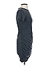 Express Solid Gray Casual Dress Size XS - photo 4