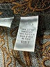 Chico's 100% Cotton Paisley Brown Jacket Size Lg (2) - photo 7