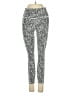 Athleta 100% Elastane Animal Print Silver Black Active Pants Size S - photo 1