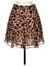 Whistles 100% Polyester Animal Print Brown Tan Casual Skirt Size 2 - photo 1