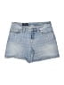 J.Crew 100% Cotton Stars Blue Denim Shorts Size 25 waist - photo 1
