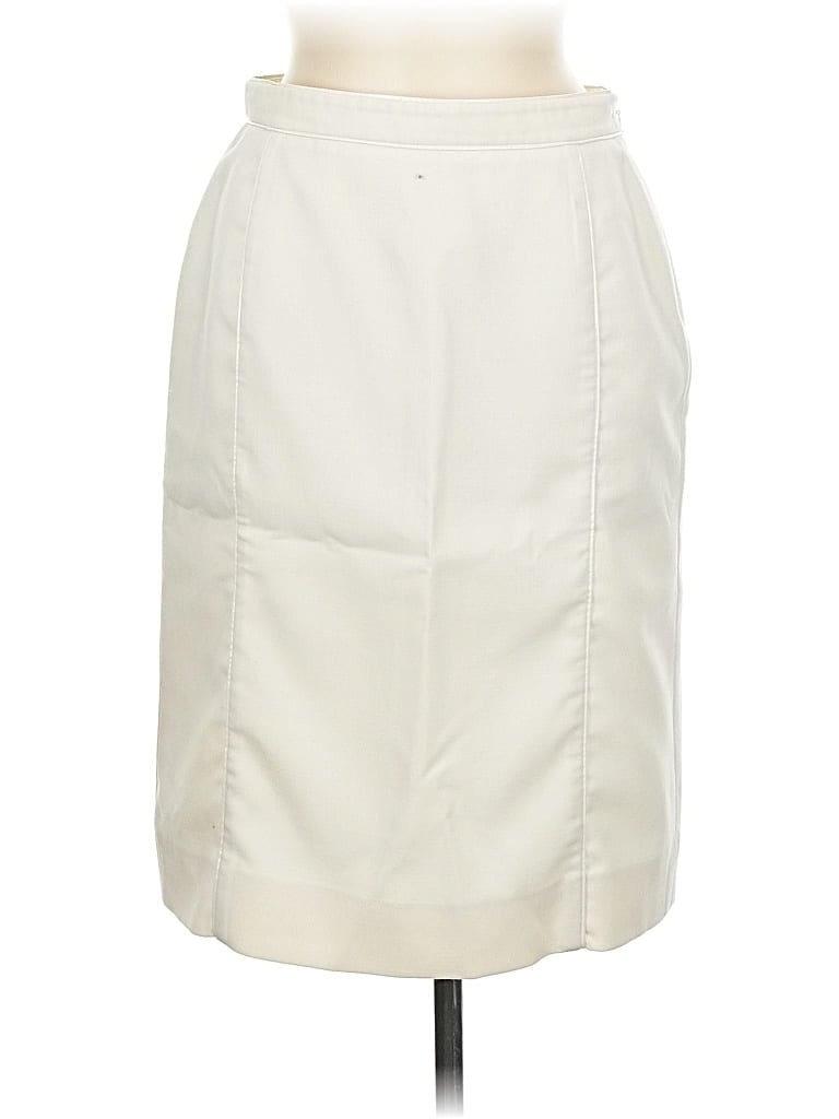 Pre-owned Tory Burch Formal Skirt In White