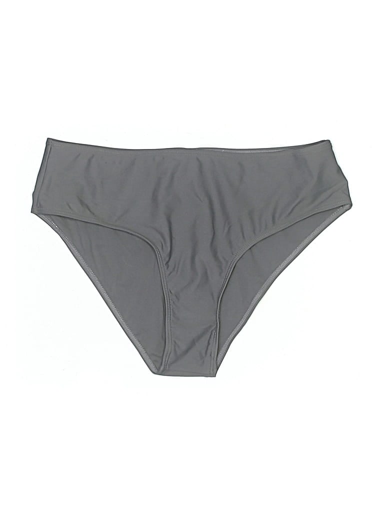 Pre-owned Unbranded Swimsuit Bottoms In Gray