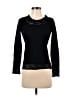 Charlott Black Long Sleeve Top Size S - photo 1
