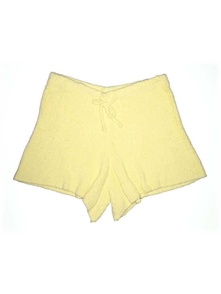 Pre-owned Danielle Bernstein Shorts In Yellow