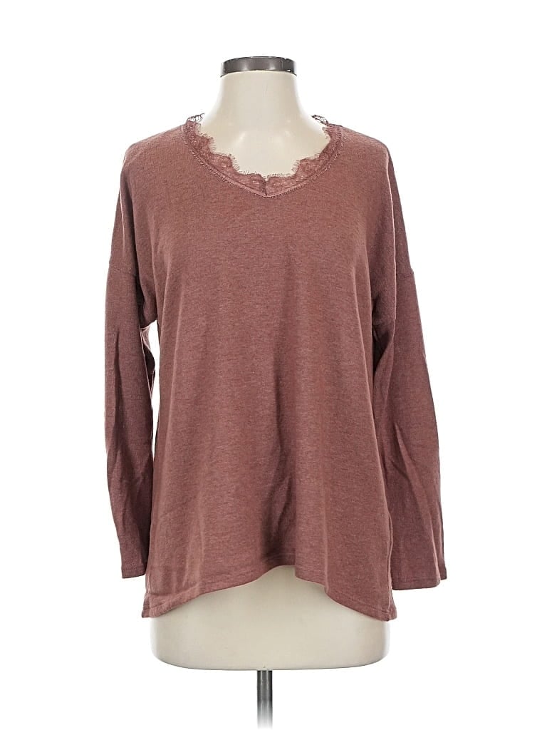 Pre-owned Soft Surroundings Pullover Sweater In Brown