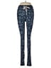 The Upside Print Blue Casual Pants Size 8 - photo 1