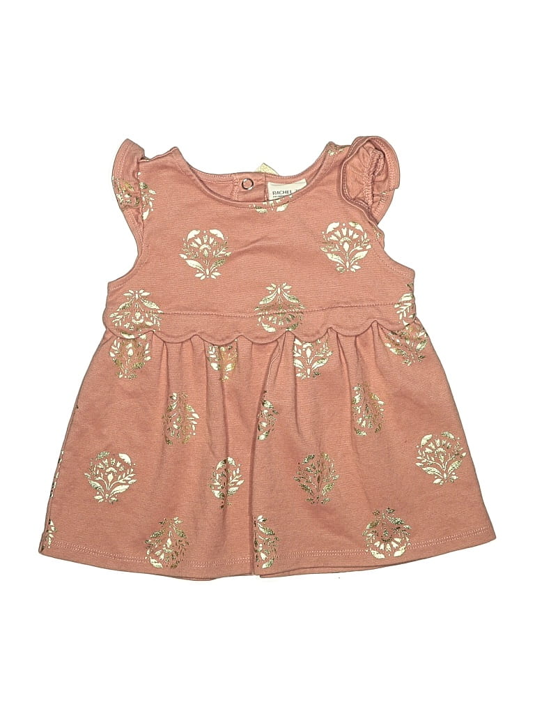 Pre-owned Rachel Zoe Tjx Kids' Dress In Gold