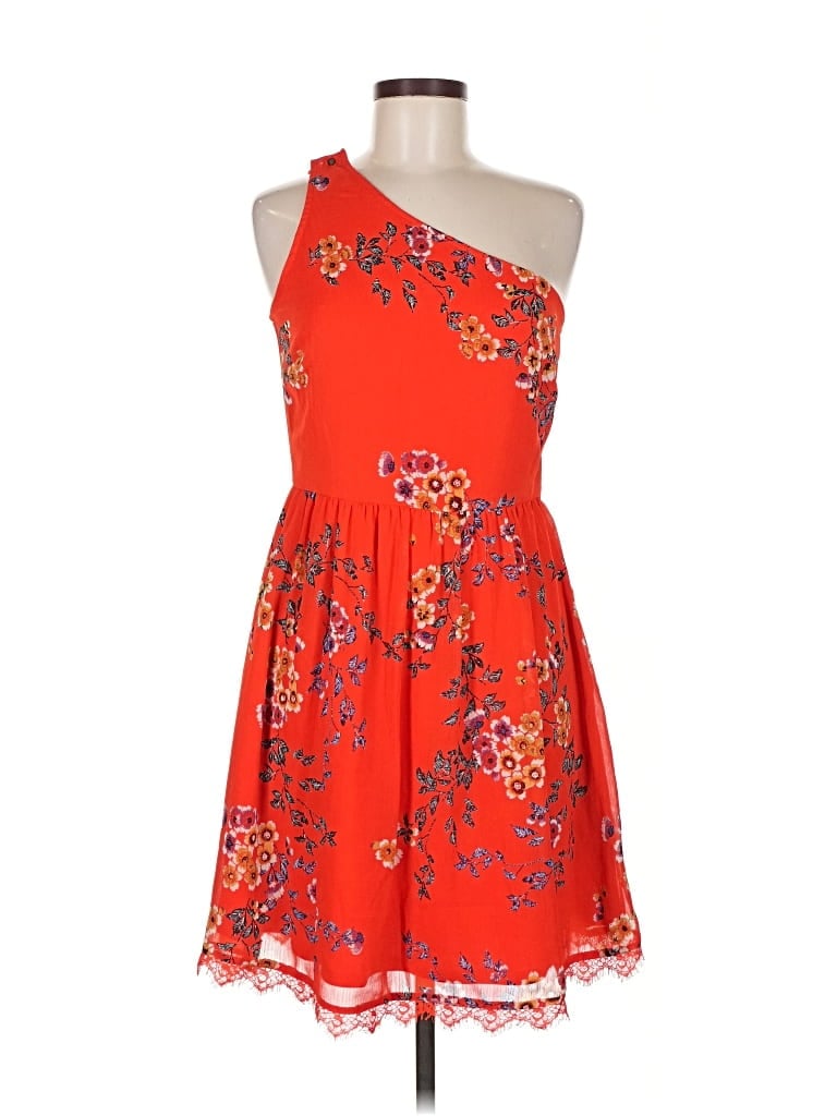 XHILARATION Pre-owned Cocktail Dress In Orange