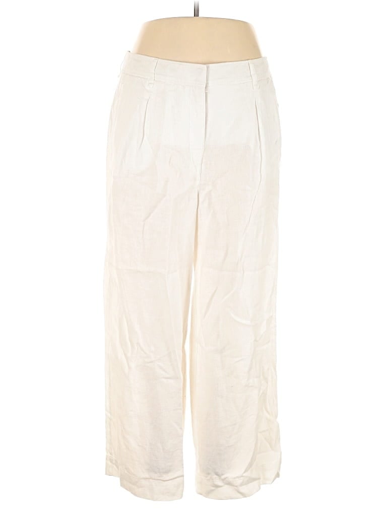 Pre-owned M&s Casual Pants In White