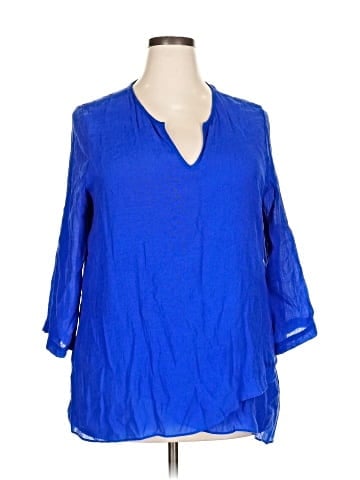 Fever 3/4 Sleeve Blouse (view 1)