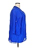 Fever Blue 3/4 Sleeve Blouse Size XXL - photo 4
