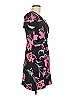 Milly 100% Viscose Print Black Cocktail Dress Size 6 - photo 4
