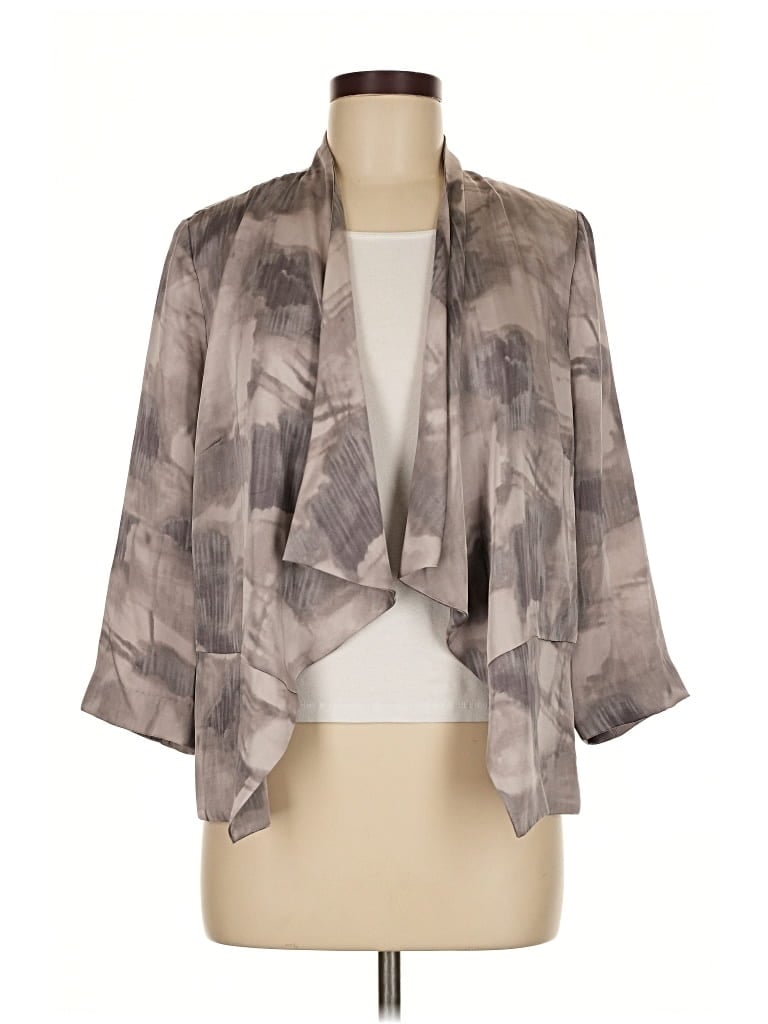 Pre-owned Coldwater Creek Kimono In Gray