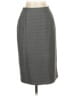 Gianfranco Ferre Chevron-herringbone Gray Formal Skirt Size 2 - photo 1