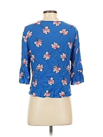 Peace & Pearls 3/4 Sleeve Blouse (view 2)