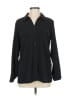 Elementz Polka Dots Black Long Sleeve Blouse Size M - photo 1