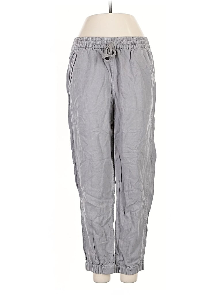 Pre-owned Point Sur Linen Pants In Gray