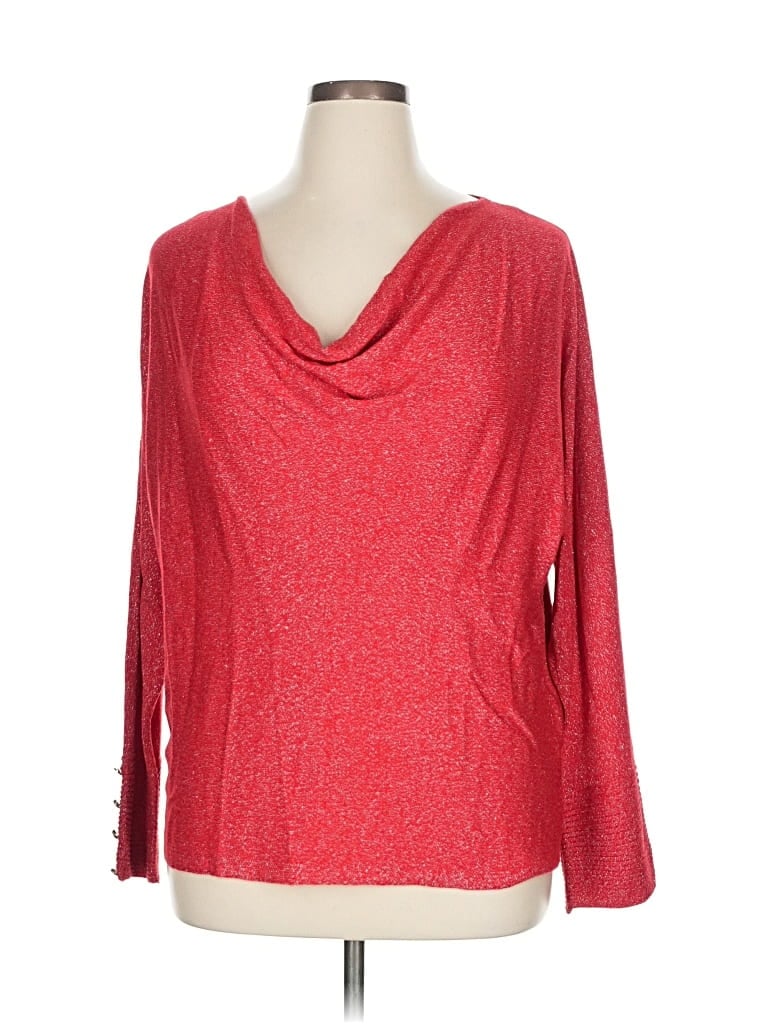 RUBY RD. Pre-owned Pullover Sweater In Red