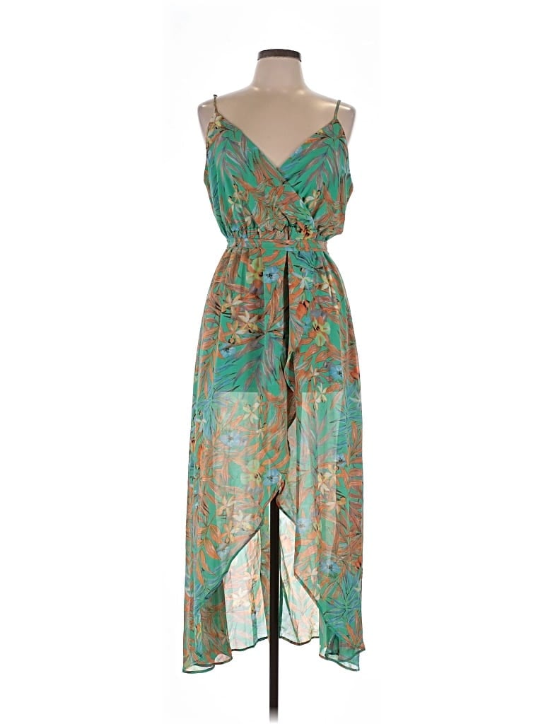 SHEIN Pre-owned Casual Dress In Blue