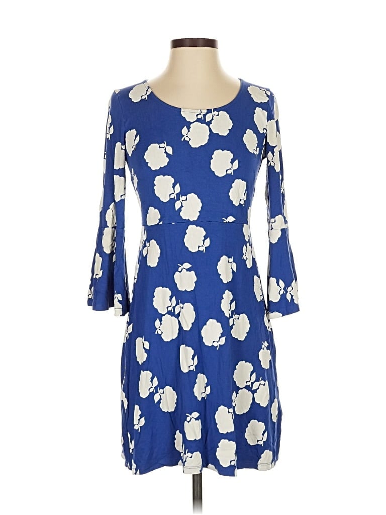 Boden Casual Dress: Blue Dresses - Used - Size 4