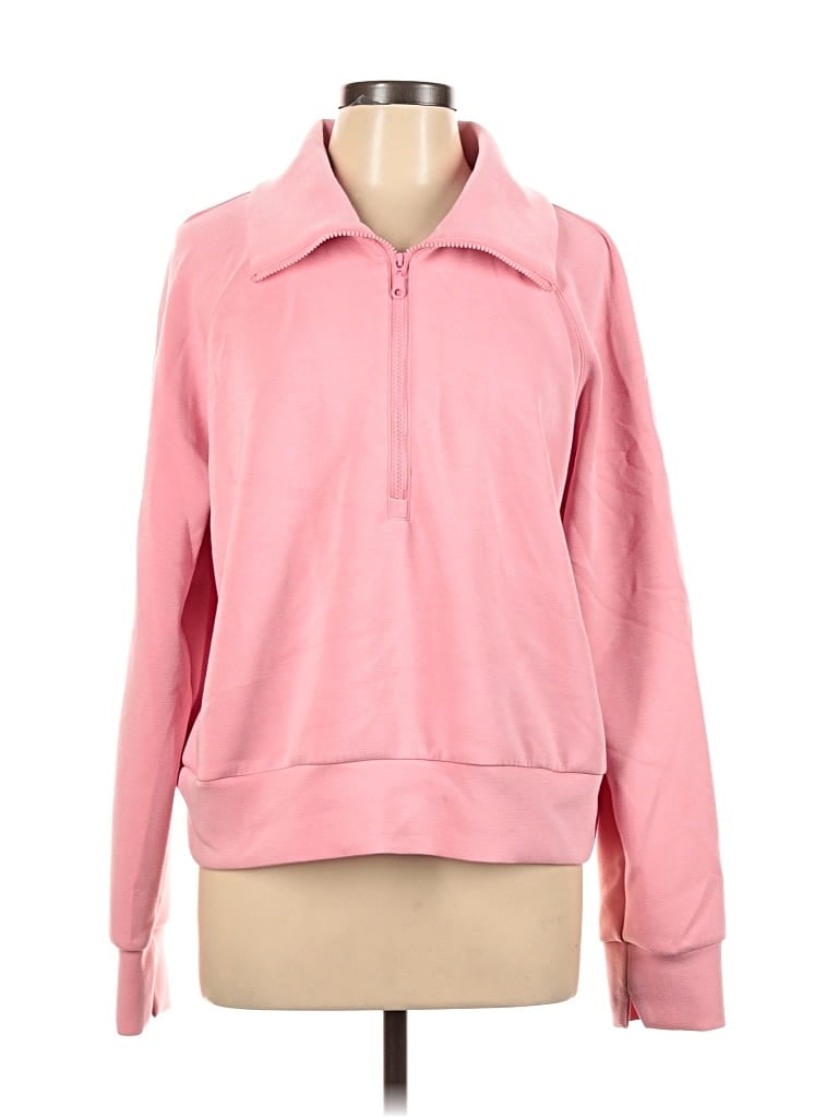 Pre-owned Pretty Garden Sweatshirt In Pink