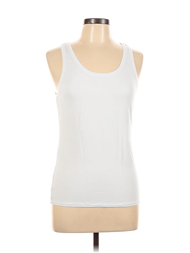 NORDSTROM Pre-owned Tank Top White Halter Neckline Tops