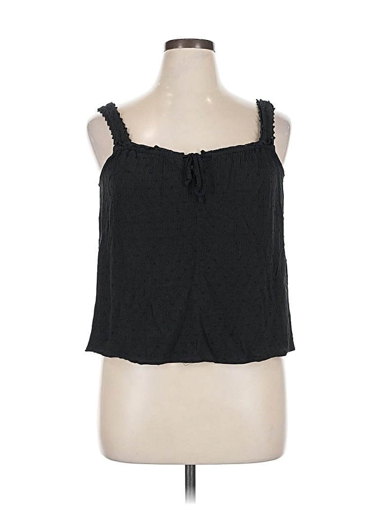Pre-owned Paige Sleeveless Blouse In Black
