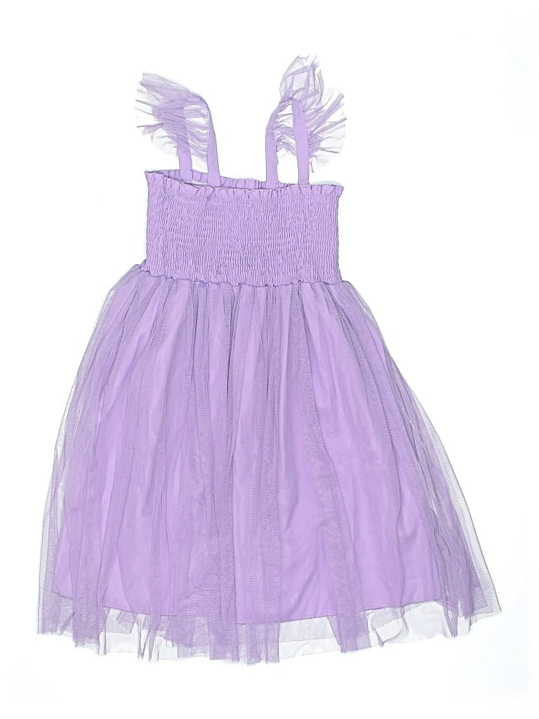 UNBRANDED Pre-owned Kids' Dress In Purple