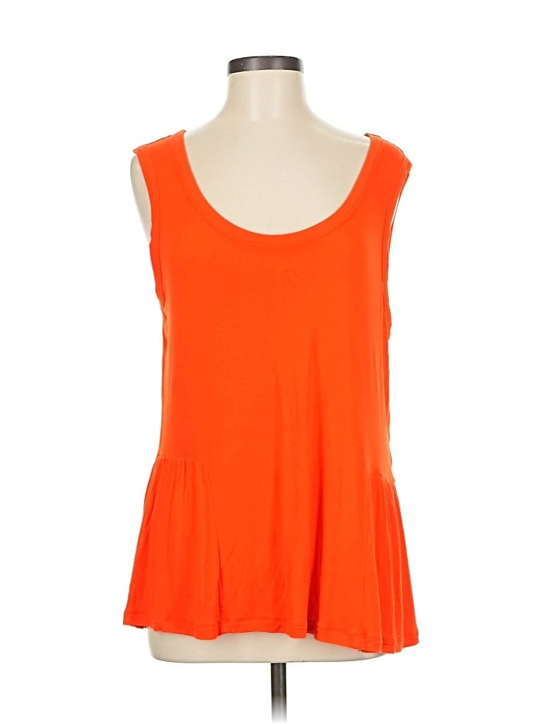 Pre-owned Cabi Sleeveless T-shirt In Orange
