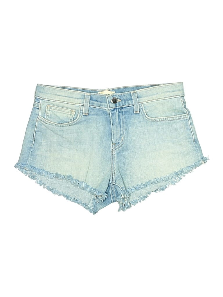 Pre-owned L'agence Denim Shorts In Blue