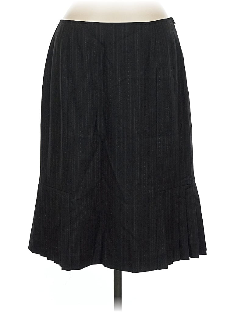 Pre-owned Semantiks Formal Skirt In Black