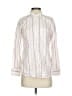 J.Crew 100% Cotton Stripes Ivory Long Sleeve Button-Down Shirt Size 2 - photo 1