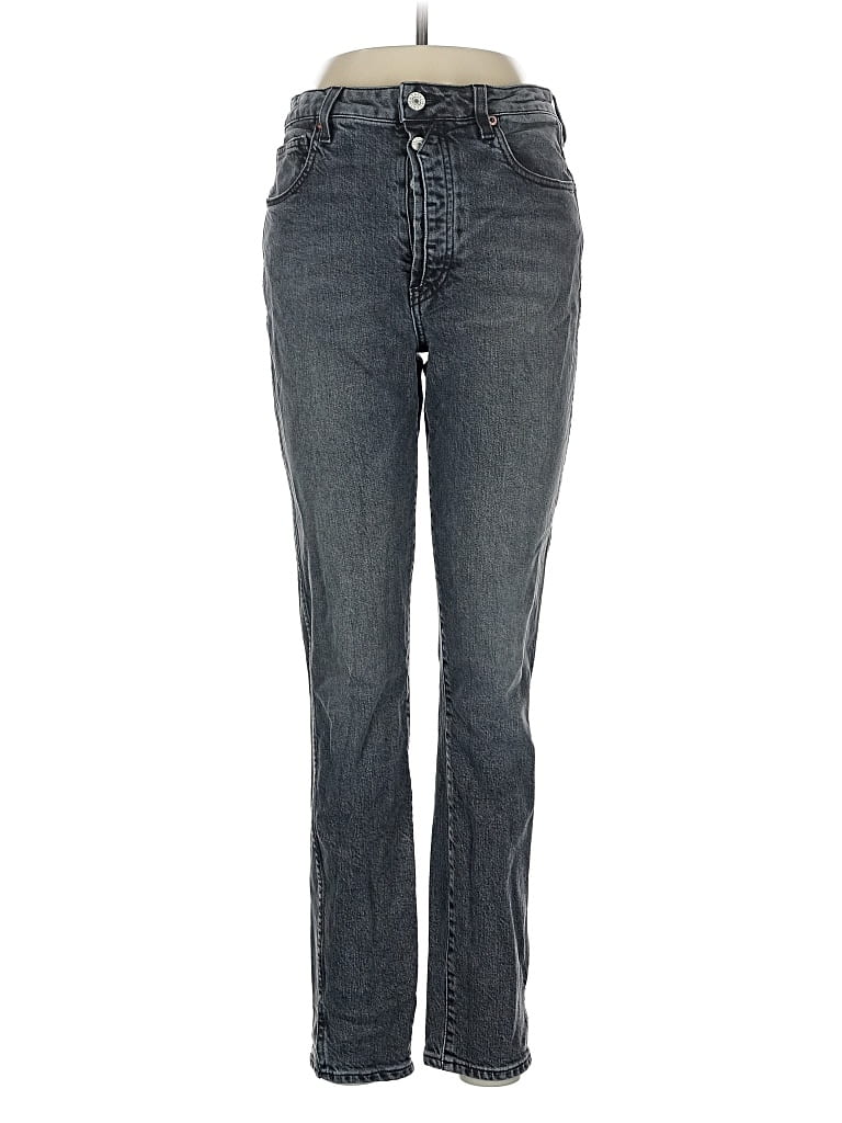 Pre-owned Trave Jeans In Gray