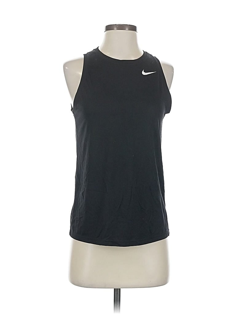 Pre-owned Nike Active Tank Top In Black