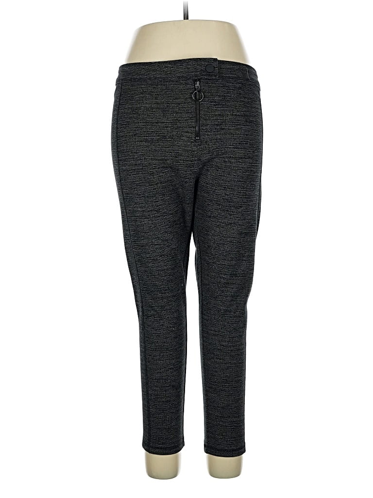 Pre-owned Lou & Grey Active Pants In Black