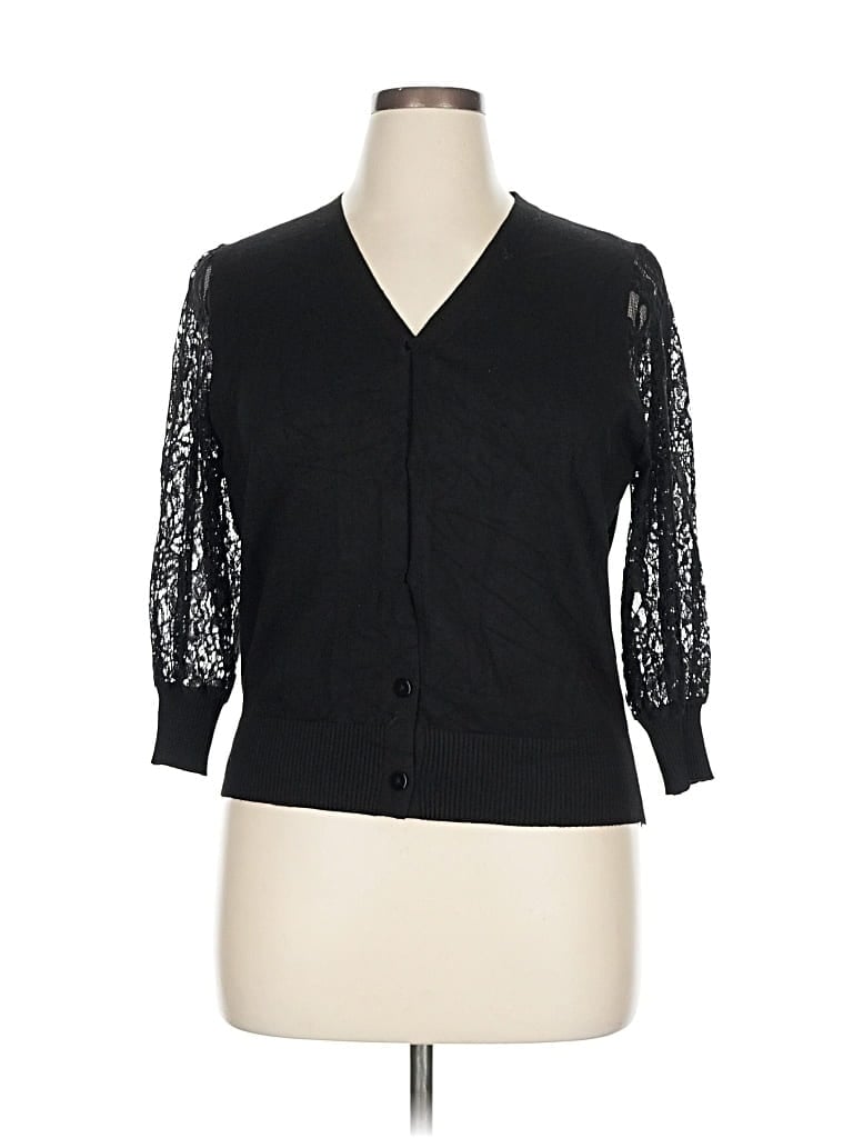 GRACE KARIN Pre-owned Cardigan Sweater In Black