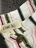 Como Blu 100% Rayon Stripes White 3/4 Sleeve Blouse Size L - photo 7
