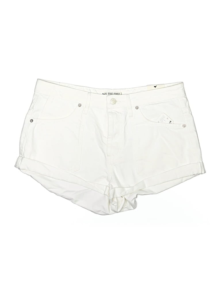 Pre-owned We The Free Khaki Shorts In White