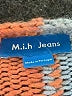 m.i.h Jeans Color Block Orange Blue Poncho Size S (estimated) - photo 6