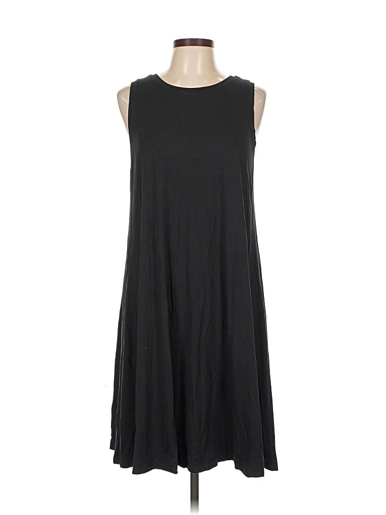 Pre-owned Ann Taylor Loft Outlet Casual Dress In Black