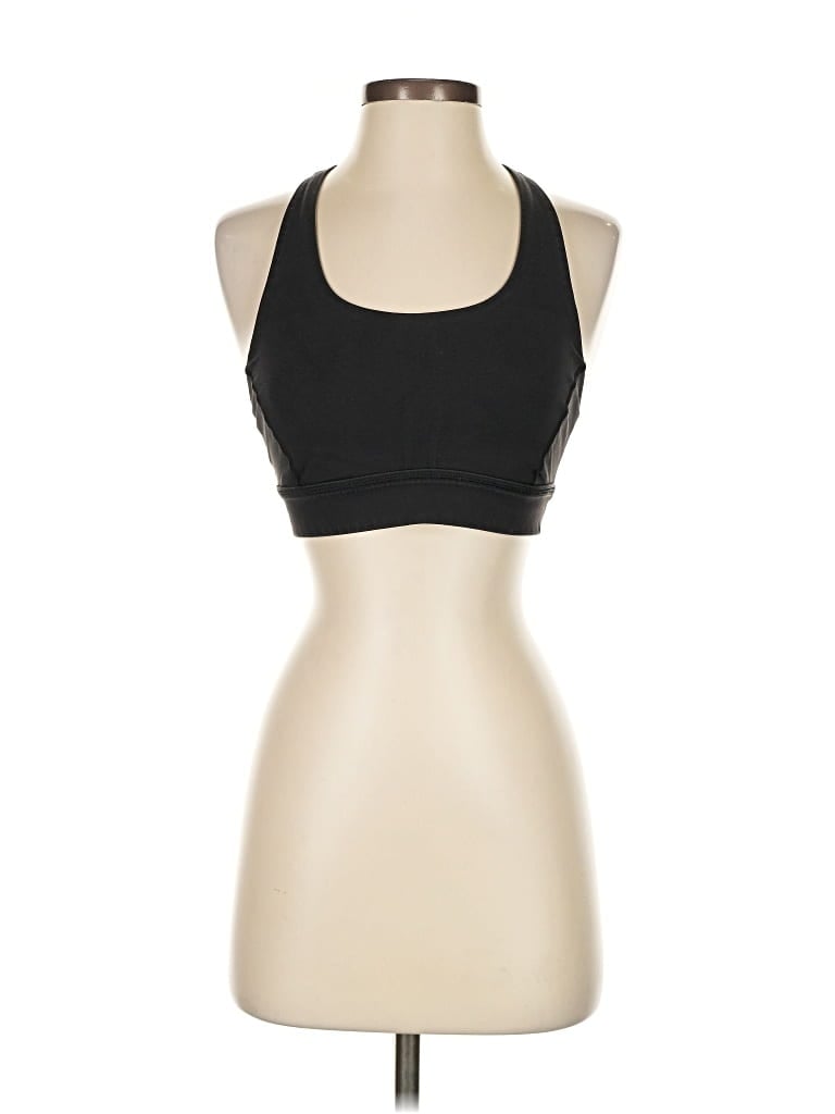 Pre-owned Lululemon Athletica Sports Bra In Black