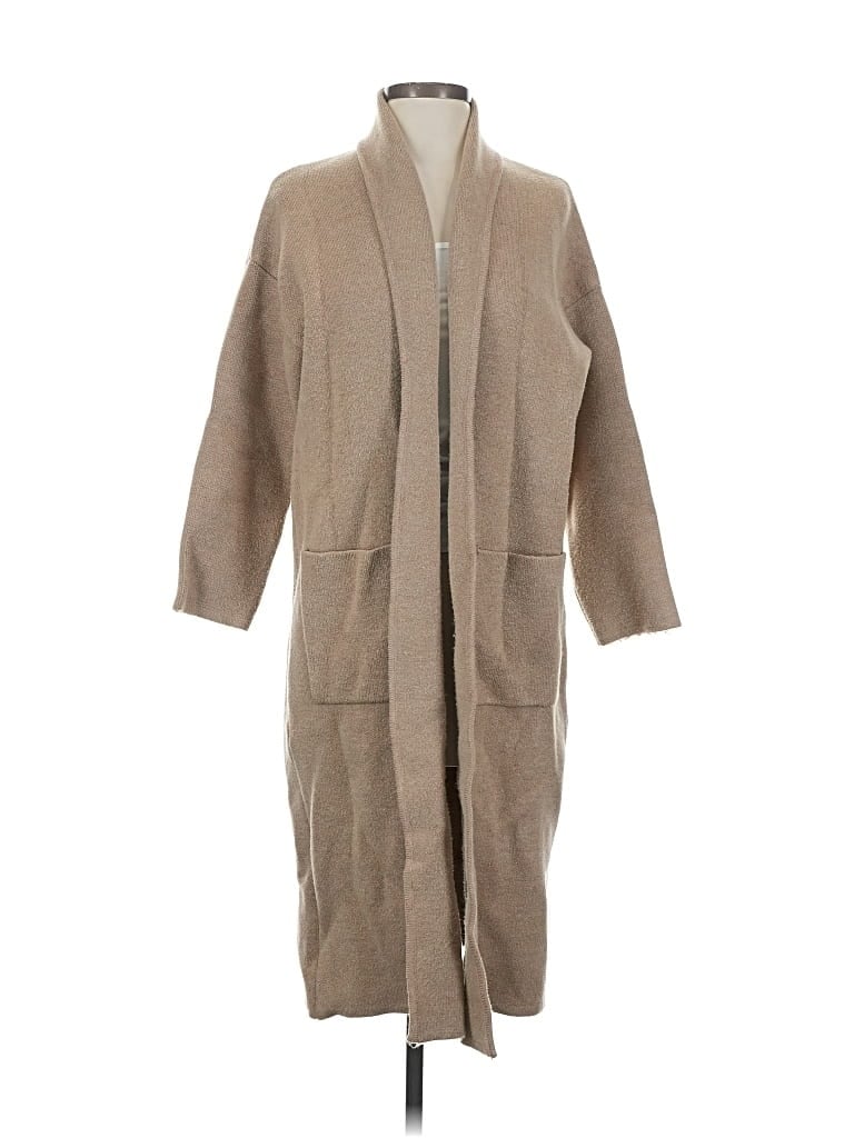 MNG Pre-owned Cardigan Sweater In Brown