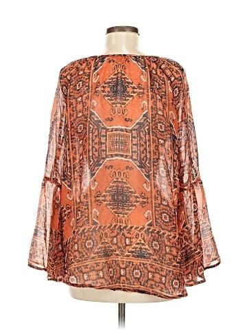 Miss Me 3/4 Sleeve Blouse (view 2)