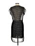 Aqua 100% Polyester Polka Dots Black Cocktail Dress Size S - photo 2