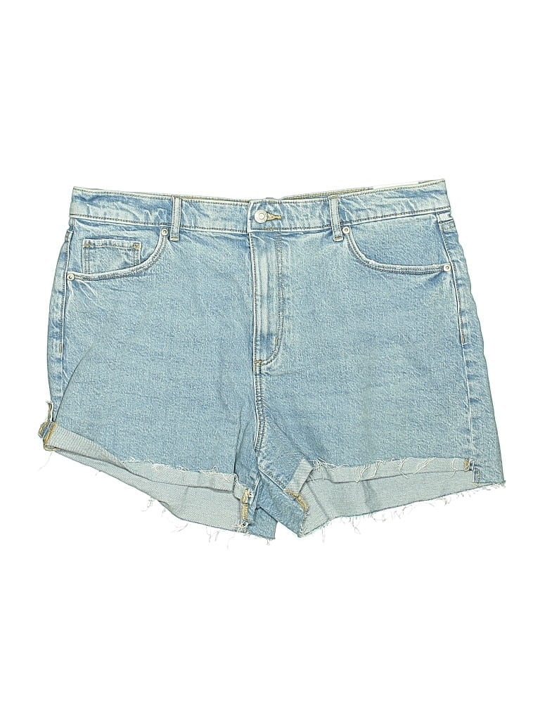 Ann Taylor Loft Denim Shorts In Blue